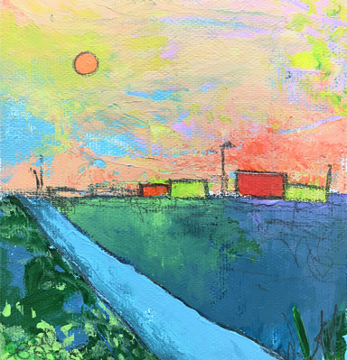 Mini tela <br>Paesaggio