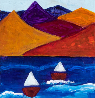 Mini tela <br>Paesaggio