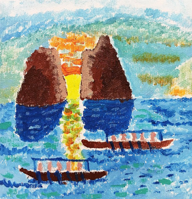 Mini tela <br>Paesaggio